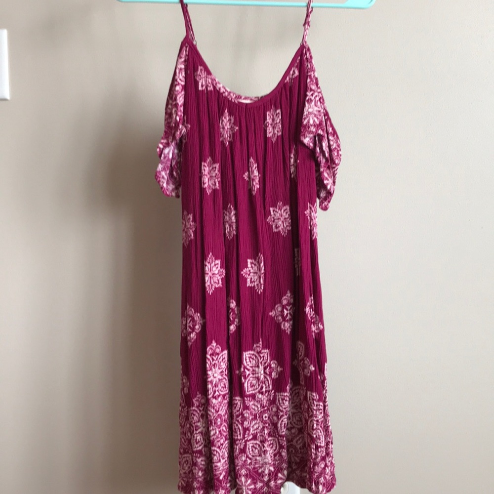off the shoulder dress